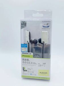 [T269]【ELECOM】Bluetoothワイヤレスイヤホン　LBT-HP05NAV Bluetooth Ver.4.0