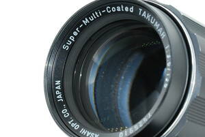 ☆完全整備品☆ PENTAX ペンタックス Super-Multi-Coated TAKUMAR 135mm f/3.5 ★美品★ フィルムカメラ 一眼レフ マニュアルフォーカス　