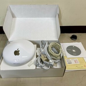 L1020-M26-559 Apple アップル AirMac Extreme Base Station 54Mbps エアマックスエクストリーム 通電確認済み 付属品付き