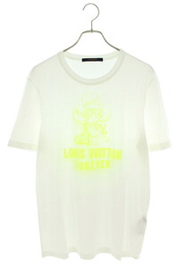 ルイヴィトン Tシャツ RM182M FMB HFY07W サイズ:L ヴィヴィエンヌプリントTシャツ 中古 BS99