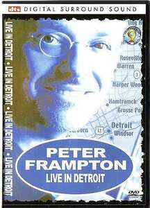 PETER FRAMPTON / LIVE IN DETROIT【DVD】ピーター・フランプトン