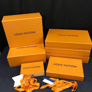 LOUIS VUITTON　ルイ ヴィトン空箱 BOX 財布 シューズ ケース 空き箱 小物 多種サイズ 保存箱7個　う1