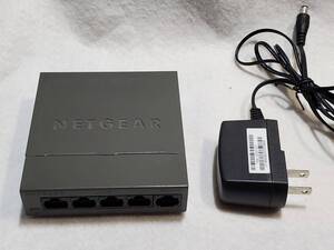 NETGEAR GS305-100JPS（グレー）ギガ5ポート