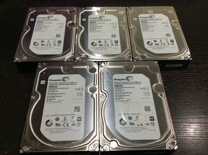 【5個セット/動作品♪】Seagate ST6000NM0014 SAS [6TB(60000GB) SAS]3.5インチ HDD/ハードディスク