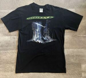 Godzilla Taco Bell shirt ゴジラ　タコベル　ムービーTシャツ 映画Tシャツ　ブラック 半袖 