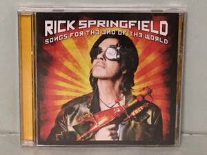 RICK SPRINGFIELD リック・スプリングフィールド / SONGS FOR THE END OF THE WORLD　　アルゼンチン盤CD　　ボーナス・トラック2曲収録