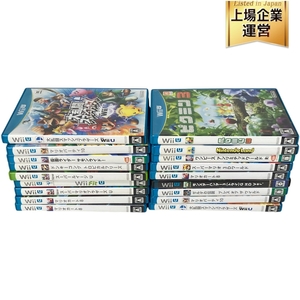 任天堂 Wii U ピクミン マリオ 他 ゲームソフト 1箱 おまとめ 現状品 ジャンク S9637686