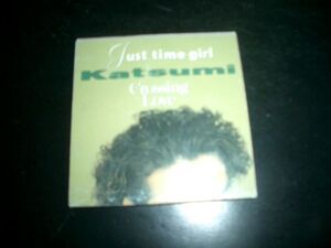 激レア　8cmCD　(KATSUMI) Just time girl　 即決