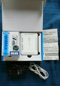 IO DATA製 WiMAX対応モバイルルーター WMX-GW02A＋データ通信カード WMX-U04 中古