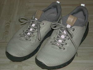 ECCO エコー SIOM NATURAL MOTION GORETEX YAK leather US7-7.5(約25-25.5cm)　ヤクレザー　ゴアテックス ゴルフシューズ　スパイクレス