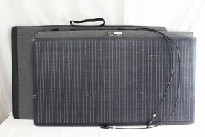 【18佐yP10211F】★1円スタート★ECO FLOW★エコフロー★SOLAR PANEL★ソーラーパネル★400W★太陽光★非常時★災害★キャンプ★現状品