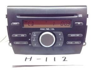 H-112　ダイハツ純正 ムーヴ L175S 86180-B2410 CQ-JD8601AK CDデッキ　即決保証付