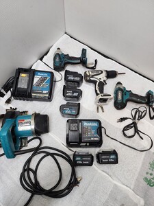 必見！！　マキタ makita 充電式インパクトドライバ 等　充電器付き　回転動作確認済み　格安売り切り