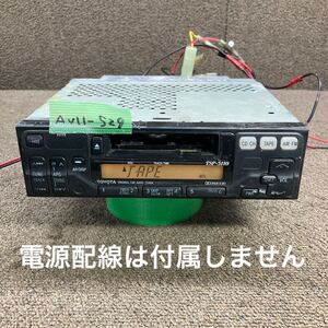 AV11-529 激安 カーステレオ TOYOTA TSP-5110 08600-00510 KEH-M9086zt FM/AM カセット 本体のみ 簡易動作確認済み 中古現状品