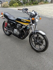 カワサキZ400FX、旧車、国産本物、レトロ、昭和５６年車書類あり、