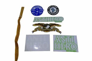 JB即決 ANTIHERO アンタイヒーロー STICKER SET ステッカー 6枚 セット REAL SPITFIRE