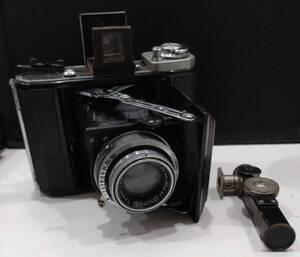 1円～ ジャンク 現状品 Ikonta531 イコンタ COMPUR RAPID Carl Zeiss Jena Tessar1:3.5 f=7.5㎝ カールツァイス 中判カメラ 蛇腹 レトロ