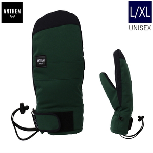 ●23-24 ANTHEM RELOAD MITT カラー:FOREST GREEN L/XLサイズ アンセム スキー スノーボード