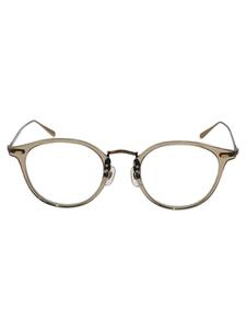 金子眼鏡◆Logan/サングラス/ウェリントン/プラスチック/GRY/YLW/メンズ