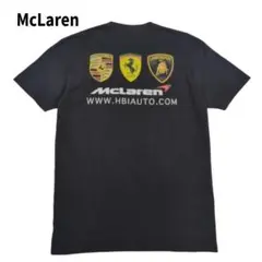 McLaren Tシャツ 半袖 ポルシェ フェラーリ ランボルギーニ エンブレム