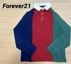 US古着　FOREVER21 マルチカラー メンズS ラガーシャツ