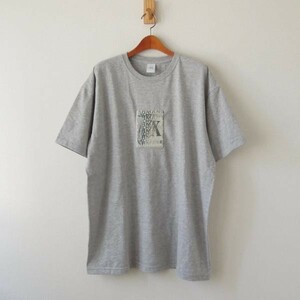 ARMANI EXCHANGE アルマーニ エクスチェンジ Tシャツ USA製 グレー L (m-284)