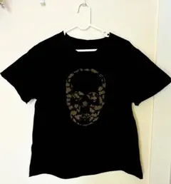 Lucien Pellat-Finet ゴールドラインストーンTシャツ　XL