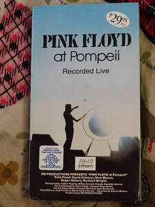 Pink Floyd: Live at Pompeii　VHS ピンク・フロイド　ライヴ・アット・ポンペイ