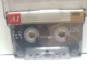 使用済み　中古　　カセットテープ　富士AXIA　A1　 Type1　ノーマル　120分　1本　爪あり　No458　スマートレター
