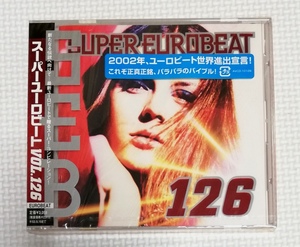 CD　SUPER EUROBEAT VOL.126　スーパーユーロビートVOL.126/AVCD-10126