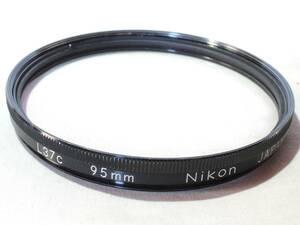 ニコン 95mm フィルタ―／Nikon 95mm L37c Filter