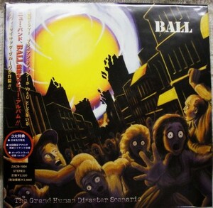 CD　BALL/ボール/grand human disaster scenario/限定紙ジャケ