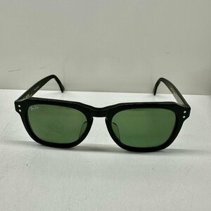 【中古品】RayBan レイバン サングラス アイウェア PRESTON(♯03) 54□18 3P ファッション小物 メンズ レザーケース付き