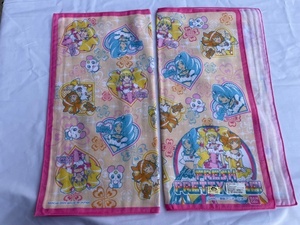 ★☆ ◎FRESH PRETTY CURE 約 35X35ｃｍ大判ガーゼ？ハンカチ 同種２枚で 店番malo-ハンカチ-64 ☆★