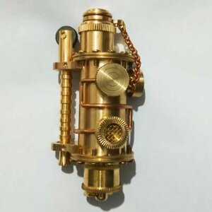 新品 SteamPunk solid brass Armor機械式 真鍮製 ライター 重量感 ライター 未使用 オイルライター 喫煙グッズ 重さ90g