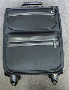 Y-45089N 1円スタート LIFE&SPICE キャリーバッグ スーツケース 中古品 タイヤ部分摩耗あり 全体使用感あり ライフアンドスパイス 鍵付