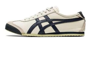 【在庫処分】Onitsuka Tiger MEXICO オニツカタイガーメキシコ66 レザー スニーカー 22.5cm