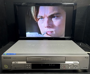 微美動作品 Panasonic パナソニック VHS/ビデオカセットレコーダー NV-HVB1 BSチューナー内蔵 ビデオデッキ リモコン/取扱説明書