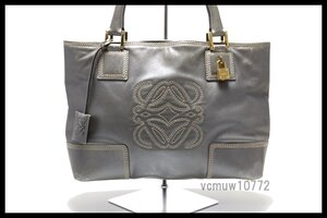 希少美中古■LOEWE アマソナフスタ レザー ハンドバッグ ロエベ■1031mf213-10M