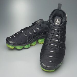 GQ7803//*ナイキ/NIKE*メンズUS10/エアヴェイパーマックス プラス/AIR VAPORMAX PLUS/スニーカー/ローカット/靴/黒/ブラック/924453-015