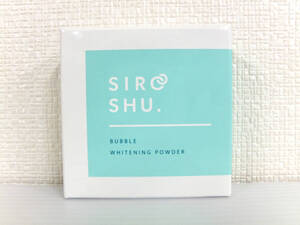 C1564 新品 SIROSHU シロッシュ ハミガキ 15g BUBBLE WHITENING POWDER 歯磨き粉