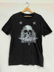 GIVENCHY ジバンシー ジバンシィ Riccardo Tisci リカルドティッシ 11S 7243 657 Black Print T-shirt ブラックプリントTシャツ サイズXL