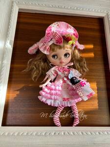 Ｍ Blythe out fit ウサミミロリータピンクフリフリ7点セット