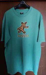 ステューシー　Stussy 半袖プリントTシャツ 90sビンテージ USA製 古着