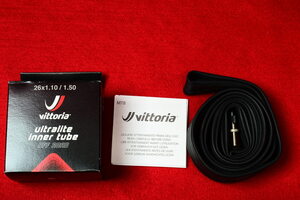 新品★Vittoria◆UltraLite★ウルトラライト★26インチ★1.1・1.2・1.25・1.5・1-1/4・1-3/8・1-1/2★仏式★ゆうパケット可★ペア可★ L8