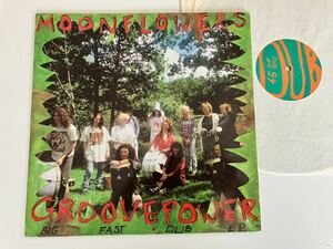 【UK Ori】MOONFLOWERS / GROOVEPOWER BIG FAST DUB EP. POP GOD RECORDS UK PGTT10 91年盤,ムーンフラワーズ,ブリストルサイケ,