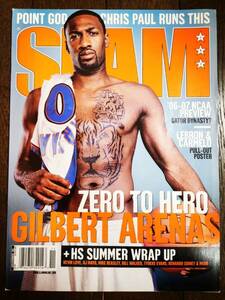 2006 November SLAM MAGAZINE #102 GILBERT ARENAS / スラム 雑誌 ギルバート アリーナス Jordan, Nike, Adidas NBA Basketball