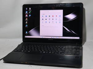 FULL HD ★ Core i5 ★ VAIO Fit ブラック☆ Win 11 《大容量仕様 》ＮFC機能★メモリ8G/1TB/WiFi/WebCam/Blu-ray/office2019