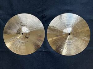 音重視ミックスペア　Paiste signature Hihat 14インチ medium+Heavy