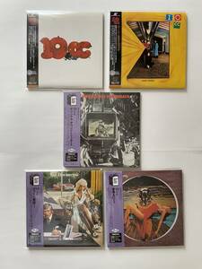 中古紙ジャケット 10cc 10タイトル ヒプノシス エリック・スチュワート ケヴィン・ゴドレイ ロル・クレーム